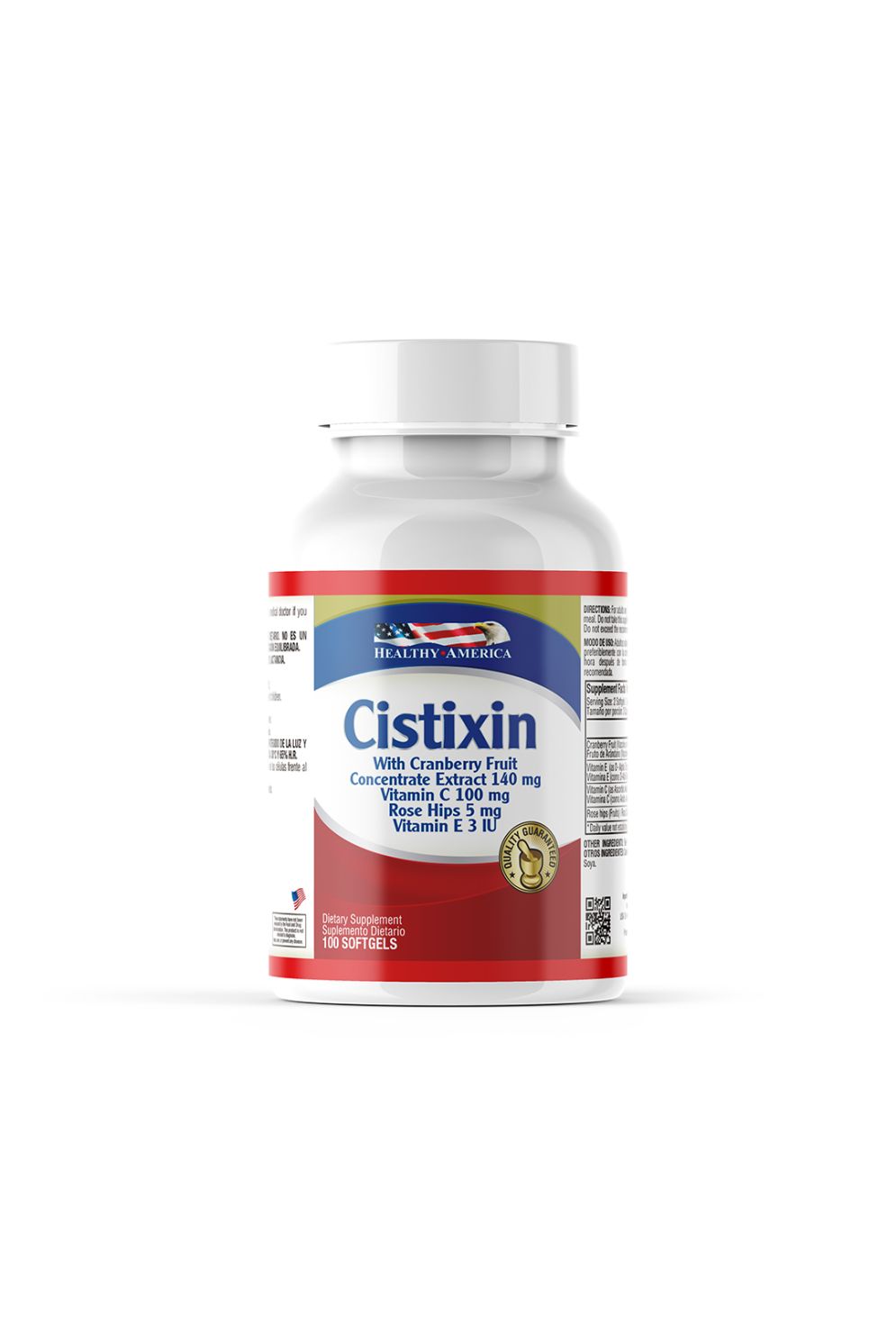 Cistixin, Cranberry Fruit Concentrate 280 Mg w -Vitamin C & E