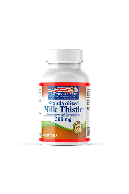 Milk Thistle™ 300 Mg (Standardized to 80% Sylmarin)