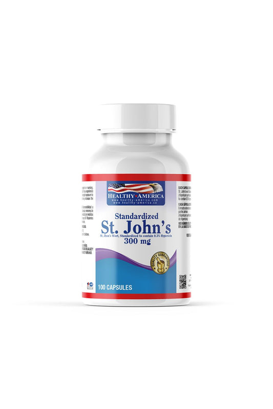 St. John's Wort 300 Mg (Standardized to Contain Hypericin™ 3%)