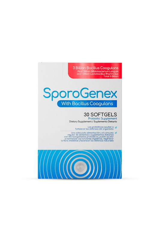 Sporogenex 3 Billion Bacillus Coagulans