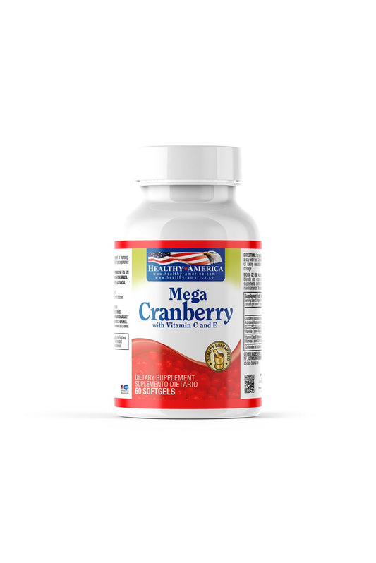 Mega Cranberry 850 Mg (Per Serving) With Vitamin C & E